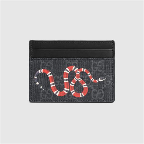 porta carte gucci x supreme|Gucci GG Supreme Canvas Cardholder .